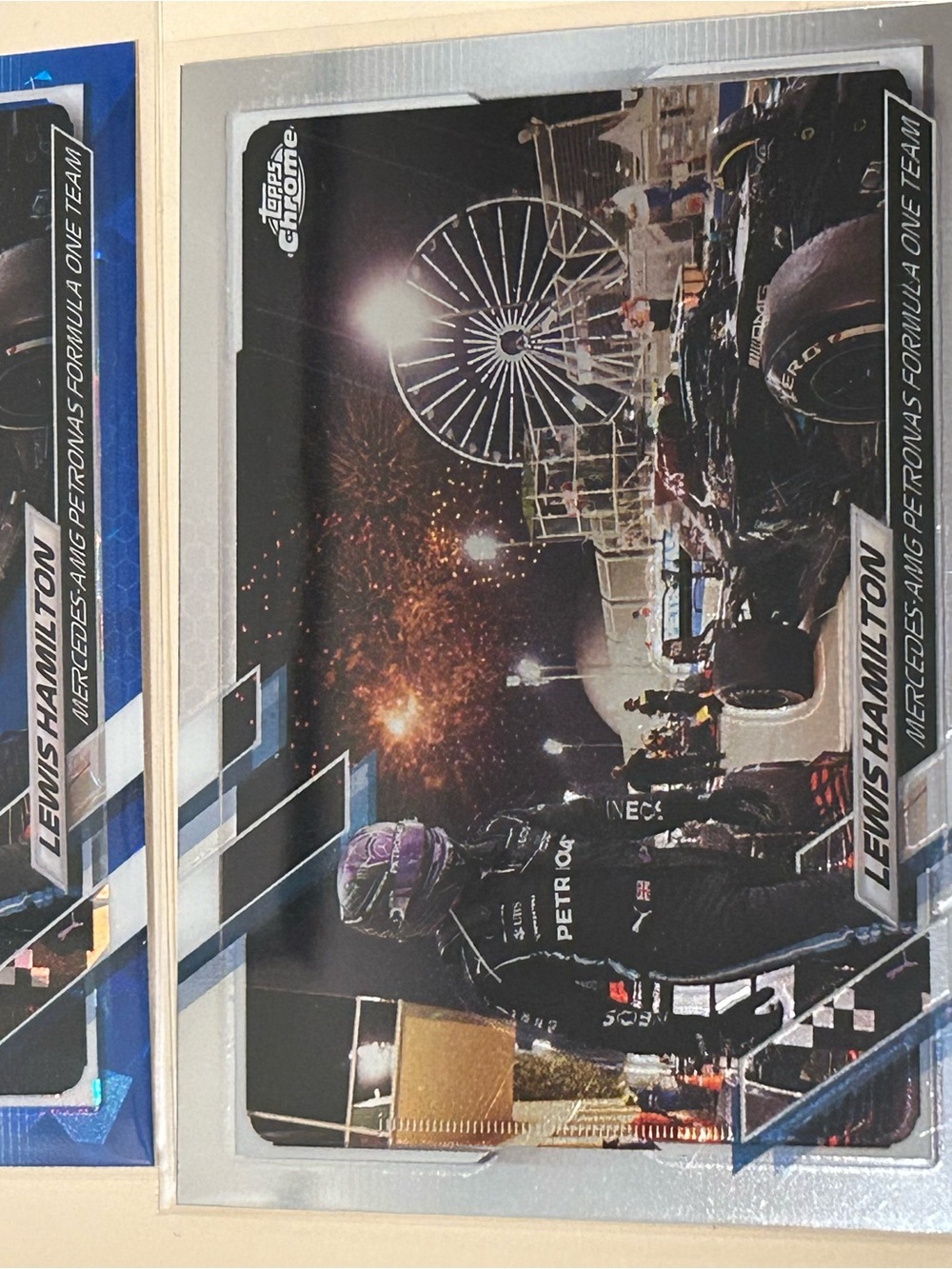 Lewis Hamilton Topps Cards Lot of 4 Sapphire and more - Picture 3 of 10